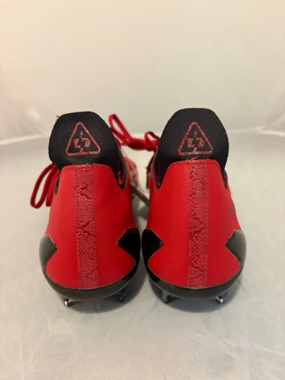 Adidas Adizero Electric II power red black men’s football cleats sz 13 JH8744